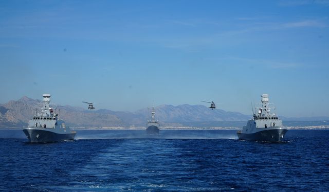 Antalya'da nefes kesen tatbikat