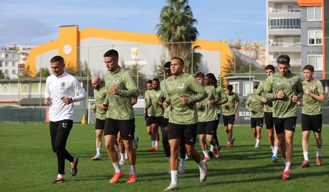 Alanyaspor'da kupa mesaisi