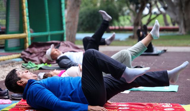 Antalyalılar güne sporla başlıyor