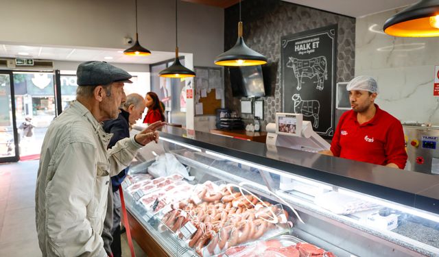 6 yılda 2 milyon 96 bin 864 kilogram et ve et ürününün satışı yapıldı