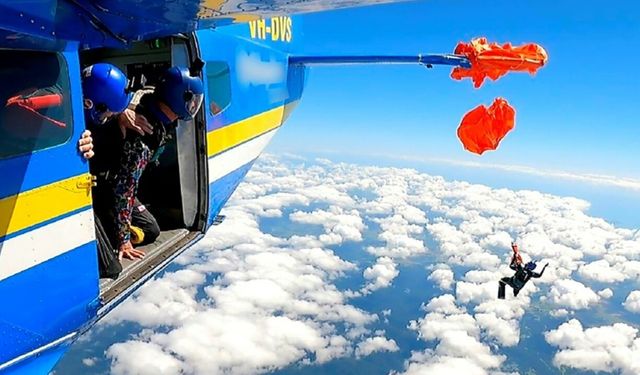 4 bin 600 metre yükseklikte asılı kaldı