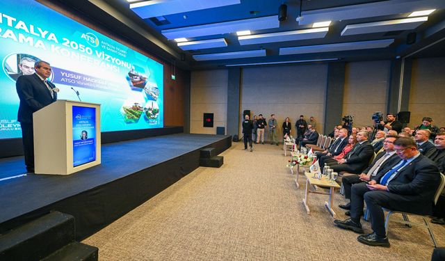Antalya’ya 2050 sözü