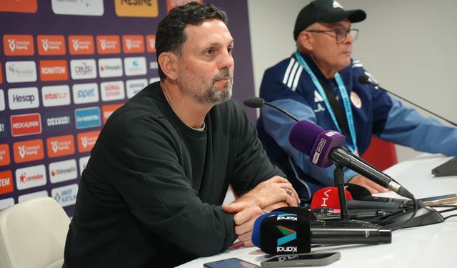 Erol Bulut'tan maç sonu açıklama