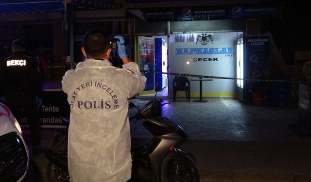 Antalya'da markette cinayet