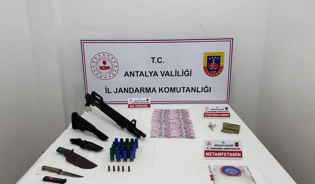 Antalya'da uyuşturucu operasyonu