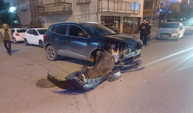 Kaza üstüne kaza yaptı