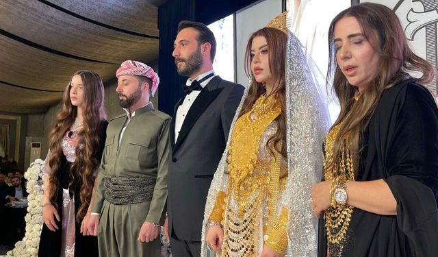 Mesud Barzani'nin yeğeni Şanlıurfa'ya gelin geldi