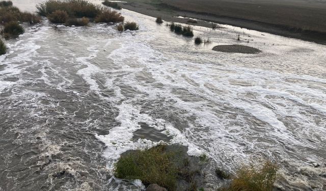 Dicle Nehri’nden ‘köpük’ akıyor