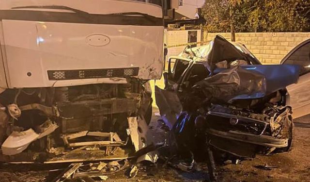 Feci kazada 2 genç hayatını kaybetti