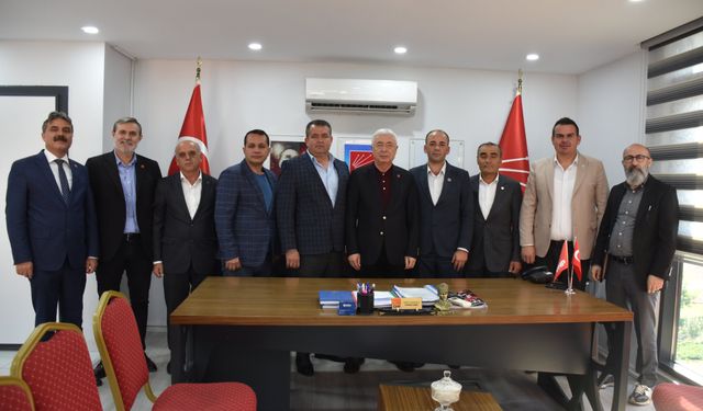 Mahalle muhtarlarından Kamacı’ya ziyaret