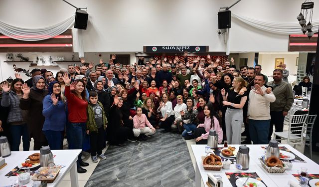 Kocagöz’den eski mesai arkadaşlarına vefa buluşması