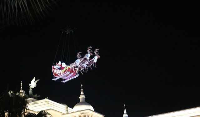 Noel Baba gökyüzünde