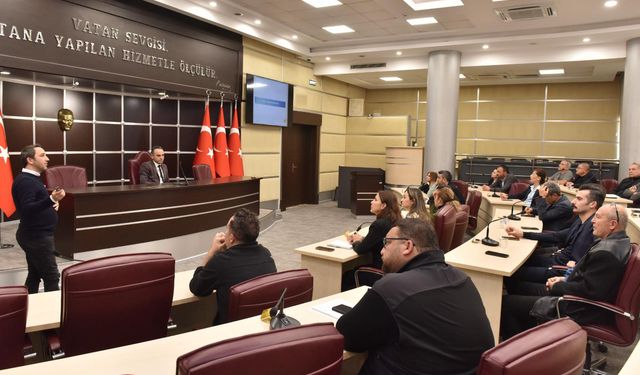 Kepez’de iş güvenliği eğitimi