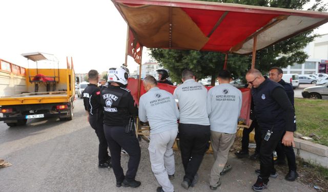 Kepez'de işgal denetimi