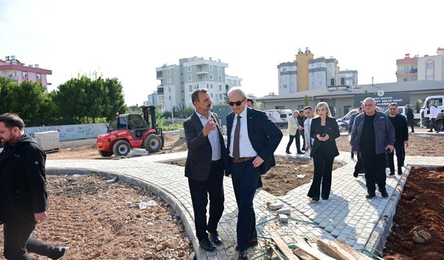 Kepez'e 2 bin metrekare park