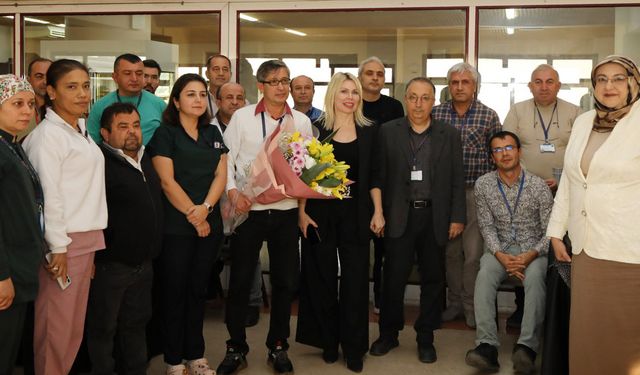 Rektör Özkan, engelli çalışanlarla bir araya geldi