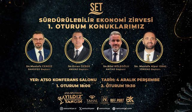SET zirvesinde ekonomi konuşulacak