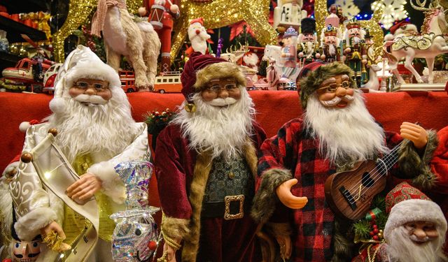 'Noel Baba' kostümü ve sakalına büyük ilgi