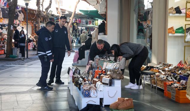 Kapalı Yol'da kaldırım denetimi