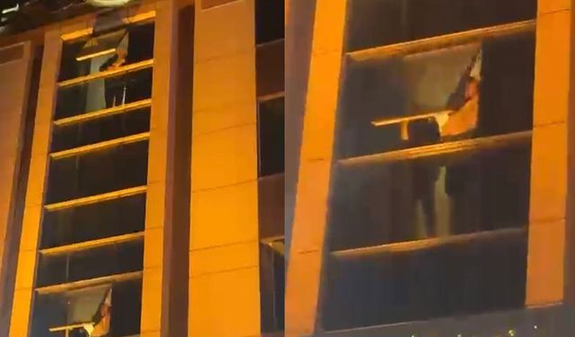 Otel yangınında can pazarı