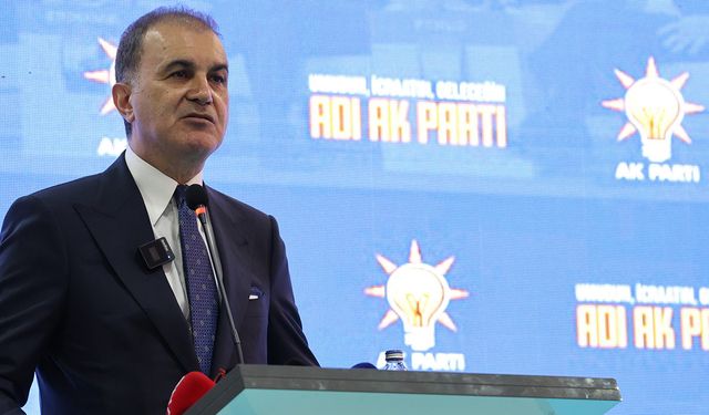 Ömer Çelik'ten Suriye mesajı!