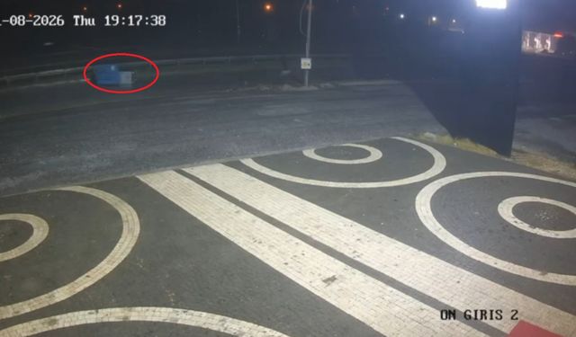 Manavgat'ta hortum anı kamerada