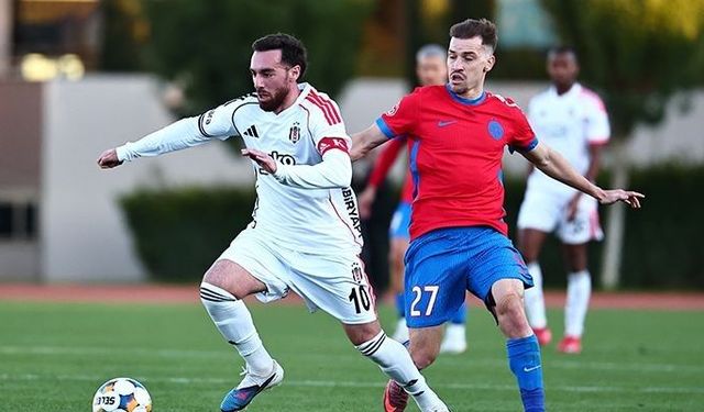 Beşiktaş, FCSB'yi 2-1 yendi