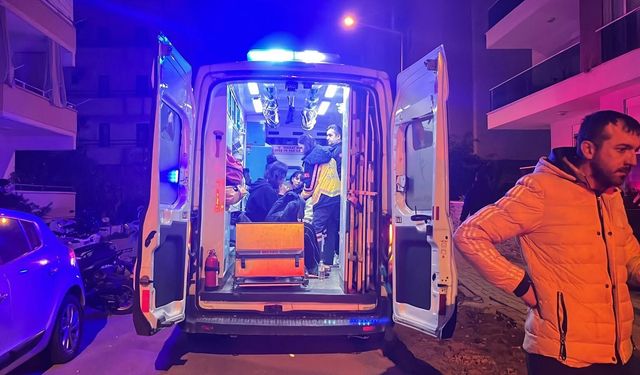 Alanya'da lojmanda yangın paniği