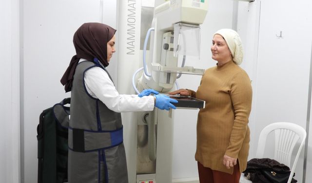 Kepez'de kanser taraması