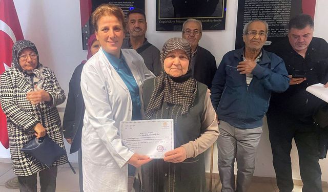 Serik'te diplomalar verildi