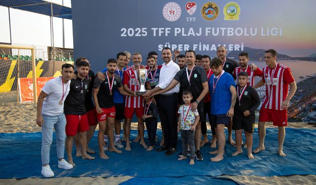 Manavgat Belediyespor Türkiye Şampiyonu oldu