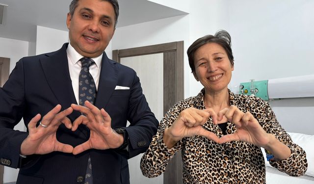 Yeniden hayata tutundu