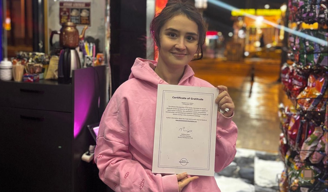 İrem Işıl Kılınç’tan Ukrayna’ya anlamlı bağış