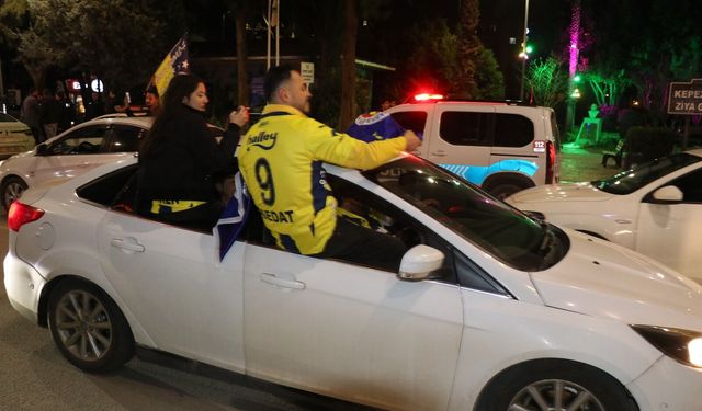 Antalya'da Süper Kupa konvoyu