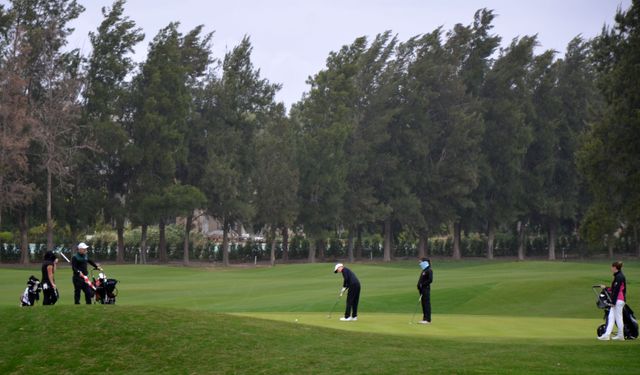 Golf şampiyonası tamamlandı