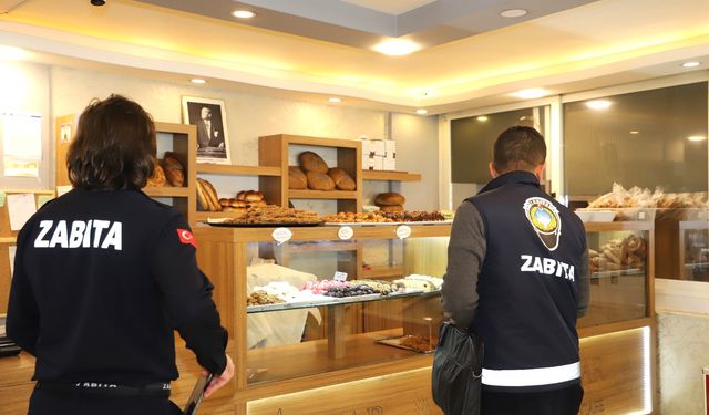 Aksu'da fırınlarda hijyen denetimi