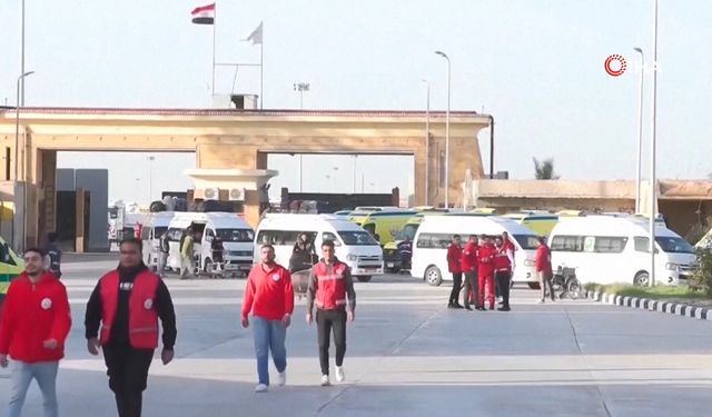 Refah Sınır Kapısı açıldı