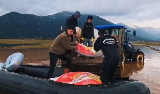 Mahsur kalan vatandaşların imdadına ekipler yetişti
