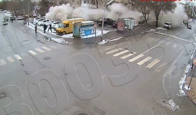 Depremin yeni görüntüleri çıktı