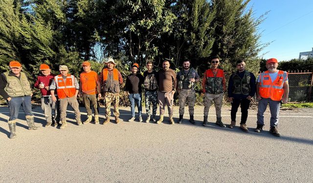 Serik'te sürek avı