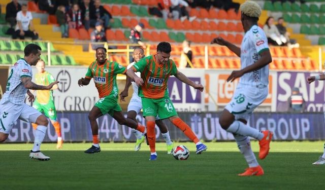 Alanyaspor, Konyaspor'u devirdi