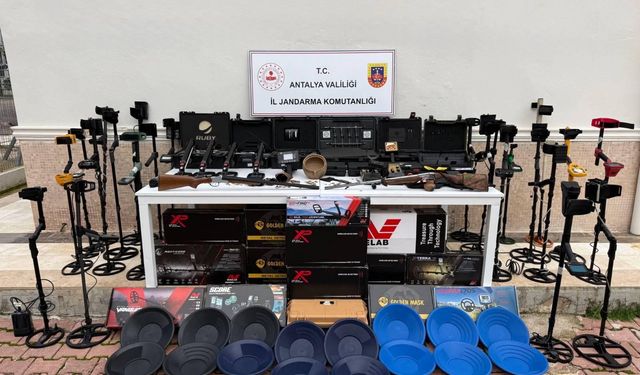 Kepez'de tarihi eser kaçakçılığı