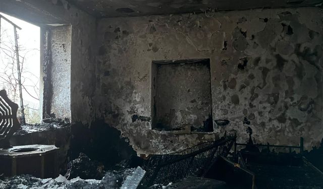 Manavgat'ta yangın faciası: Yaşlı kadın ağır yaralandı