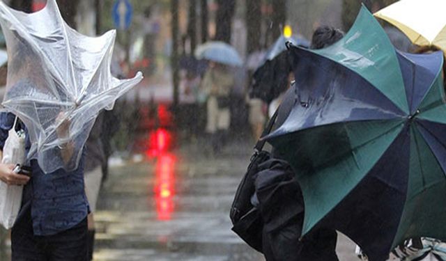 Antalya'ya fırtına ve kuvvetli yağış geliyor!