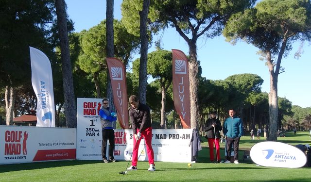 Serik'te golf turnuvası başladı