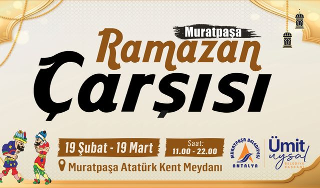 RAMAZAN ÇARŞISI DUYURU İLANI