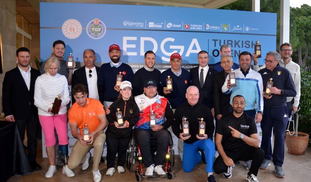 Türkiye Açık Para Golf Turnuvası sona erdi