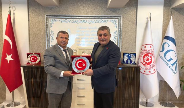 İsa Yıldırım’dan Mehmet Tanrıöver’e ziyaret
