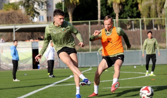 Alanyaspor'da Gençlerbirliği maçı hazırlıkları