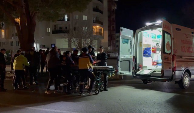 Gazipaşa'da kaza anı kameralara yansıdı